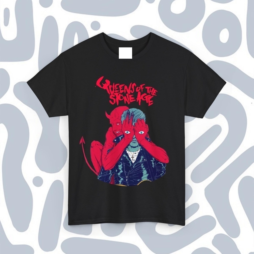 T-shirt Queens Of Stone Age, Funny Unisex Tee